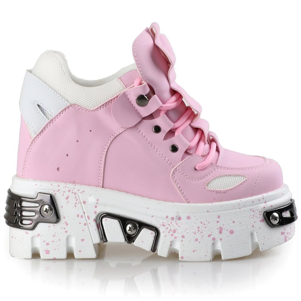 NEW ANTHONY WANG GUAVA 02 Momo Love Pink Platform Sneakers